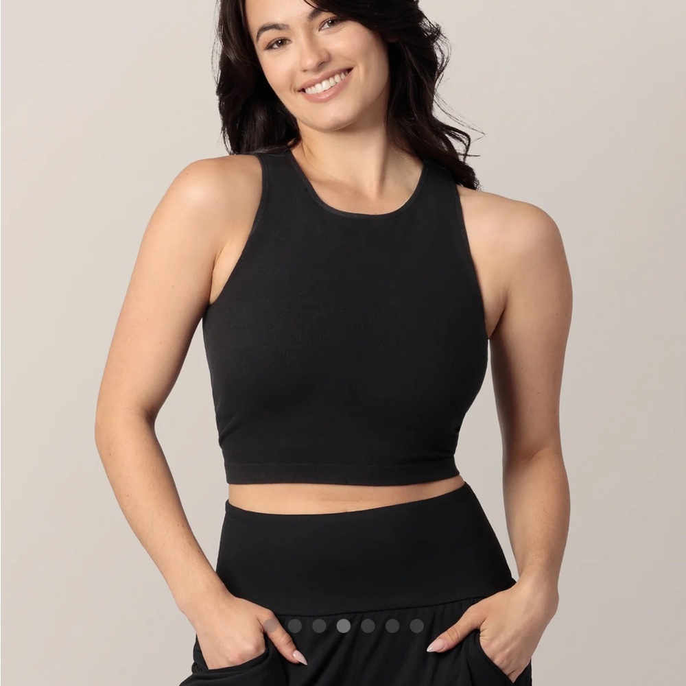Sublime® Bamboo Maternity & Nursing Longline Bra Top